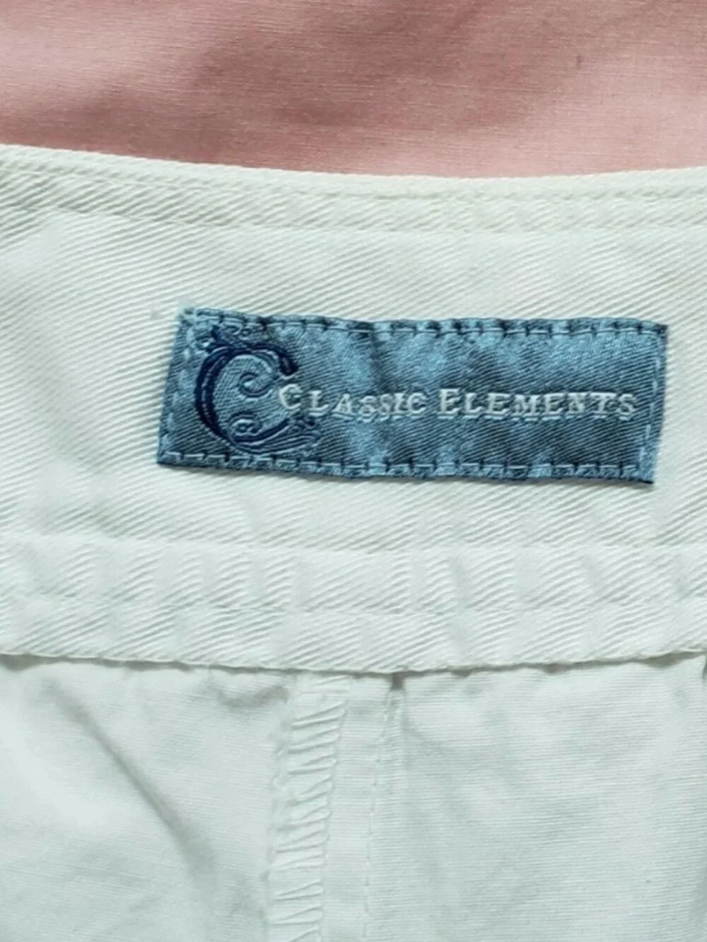 Classic Elements Women’s Embroidered Dot Skirt Skort Casual White Size 8